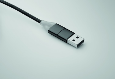 Logo trade business gift photo of: 4 in 1 charging cable type C