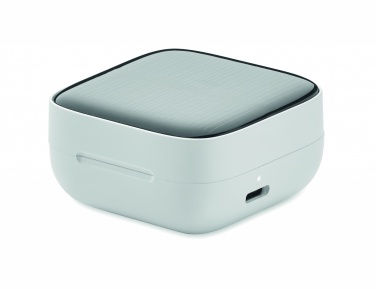 Logotrade corporate gift image of: TWS earbuds with solar charger