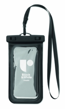 Logo trade advertising products image of: Waterproof smartphone pouch