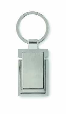 Logo trade promotional products picture of: Metal key ring phone stand Seinajoki