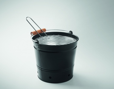 Logo trade advertising products image of: Portable bucket barbecue