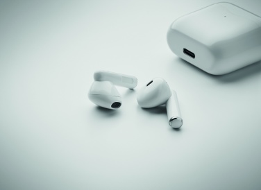 Logotrade promotional merchandise photo of: TWS earbuds with charging base