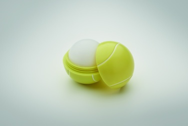 Logotrade advertising products photo of: Lip balm in tennis ball shape