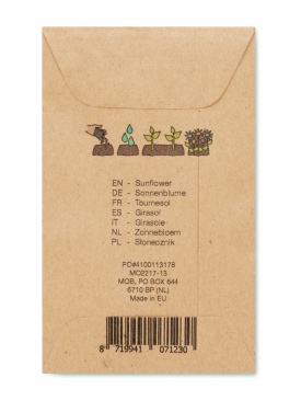 Logotrade business gift image of: Sunflower seeds in envelope