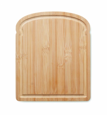 Logo trade promotional gifts picture of: Bamboo bread cutting board