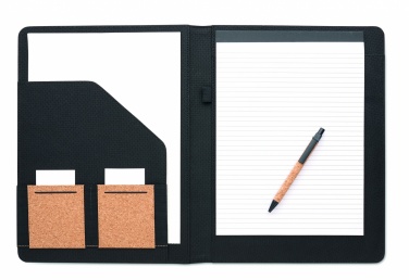 Logo trade advertising products image of: A4 cork conference folder