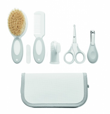 Logo trade promotional items image of: 6 piece baby grooming set