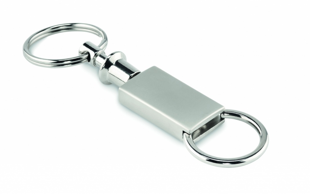 Logotrade promotional merchandise picture of: Pull apart split key ring Kajaani