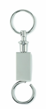 Logo trade promotional giveaway photo of: Pull apart split key ring Kajaani