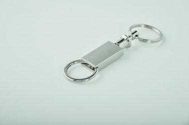 Logotrade promotional gift picture of: Pull apart split key ring Kajaani