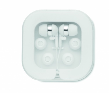 Logo trade corporate gift photo of: Ear phones with silicone covers