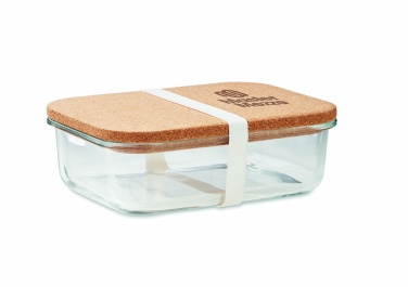 Logotrade promotional gifts photo of: Glass lunch box with cork lid