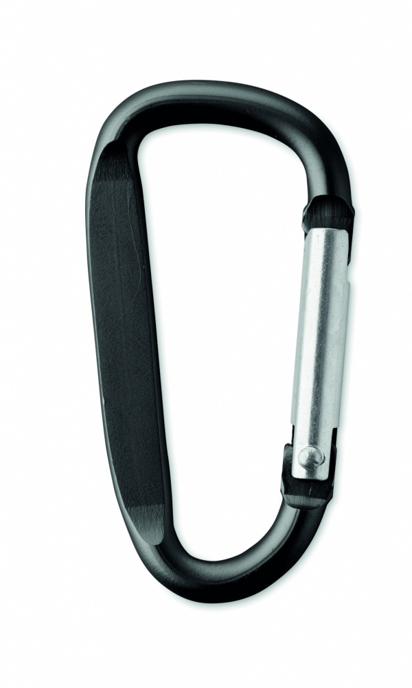 Logotrade promotional item picture of: Carabiner clip in aluminium.