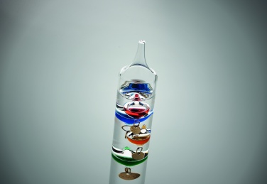 Logo trade advertising products image of: Galileo thermometer glass 28cm