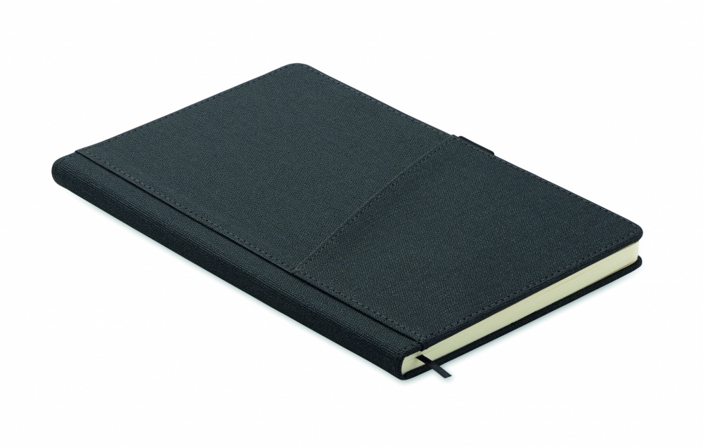 Logo trade advertising product photo of: A5 notebook PU front pocket