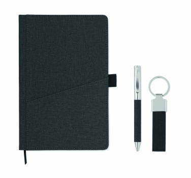 Logo trade promotional giveaway photo of: 3 piece gift set in box