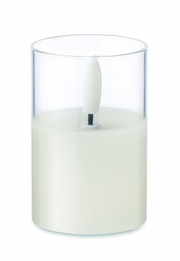 Logotrade promotional items photo of: LED wax candle in glass holder
