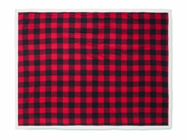 Logo trade promotional gifts picture of: RPET sherpa fleece blanket