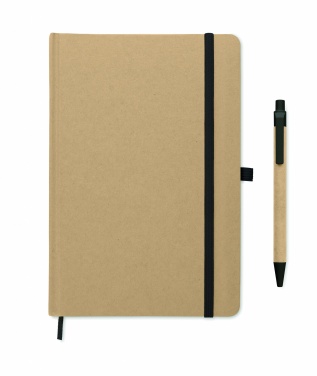 Logotrade promotional giveaway picture of: A5 notebook in recycled carton