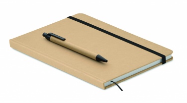 Logotrade promotional merchandise picture of: A5 notebook in recycled carton