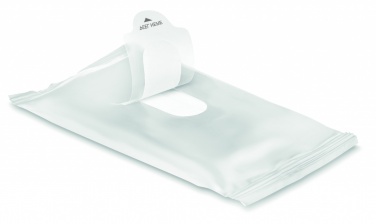Logo trade advertising products image of: Wet wipes