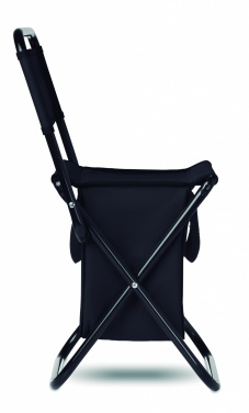Logo trade promotional giveaways image of: Foldable 600D chair/cooler