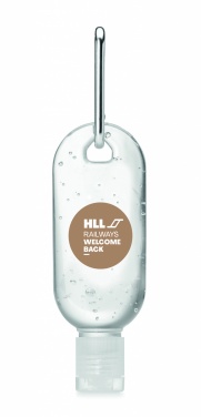 Logo trade advertising products image of: Hand cleanser gel 30ml