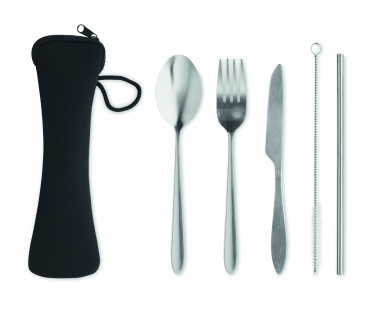 Logo trade corporate gift photo of: Cutlery set stainless steel
