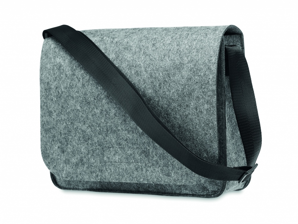 Logo trade promotional products image of: RPET felt laptop bag