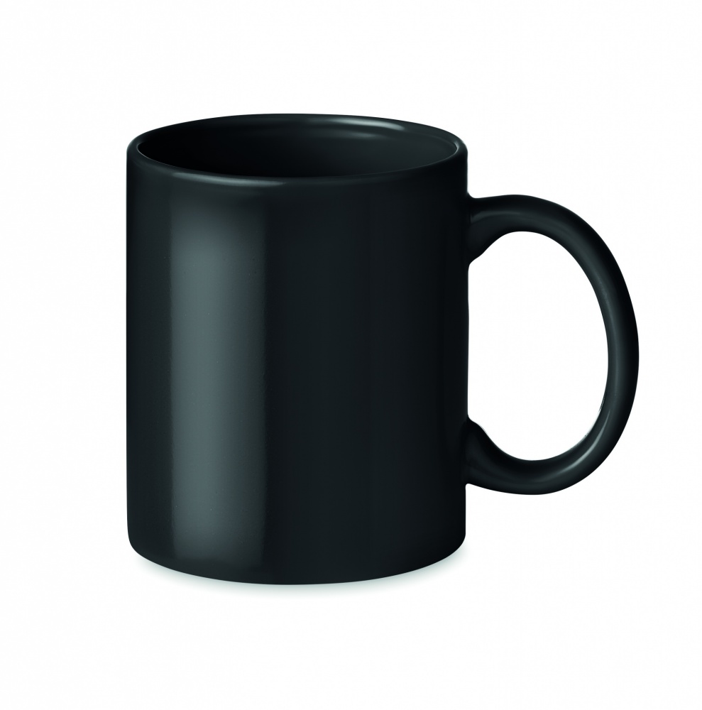 Logo trade promotional merchandise picture of: Coloured ceramic mug 300ml