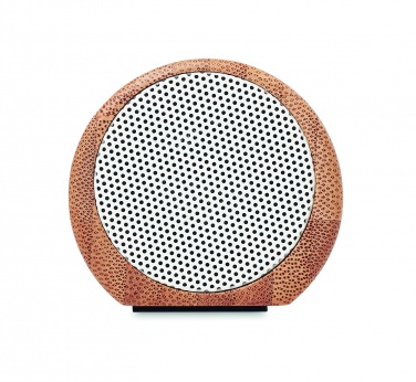 Logotrade advertising products photo of: Wireless bamboo speaker 2x5W