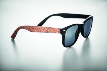 Logo trade promotional items image of: Sunglasses with cork arms TALLINN