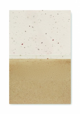 Logo trade promotional products image of: Grass/seed paper memo pad