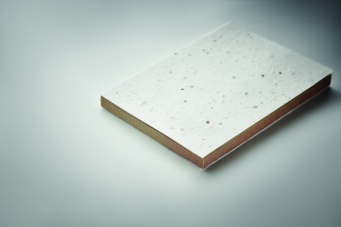 Logotrade promotional gift image of: Grass/seed paper memo pad