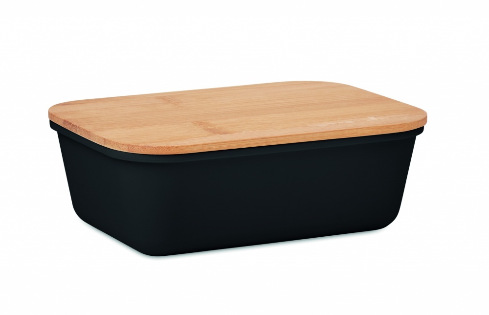 Logotrade corporate gift image of: Lunch box with bamboo lid