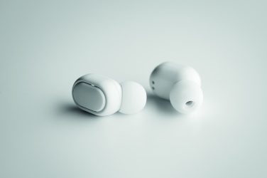 Logotrade promotional items photo of: Recycled ABS TWS earbuds
