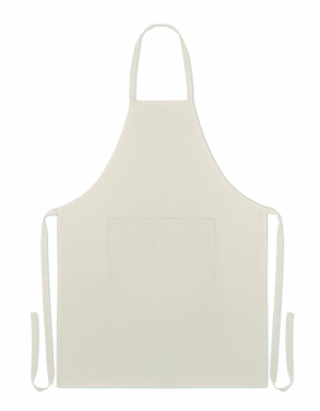 Logotrade promotional giveaway image of: Organic cotton apron 200 gr/m²