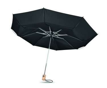 Logo trade promotional gifts image of: 23 inch 190T RPET umbrella