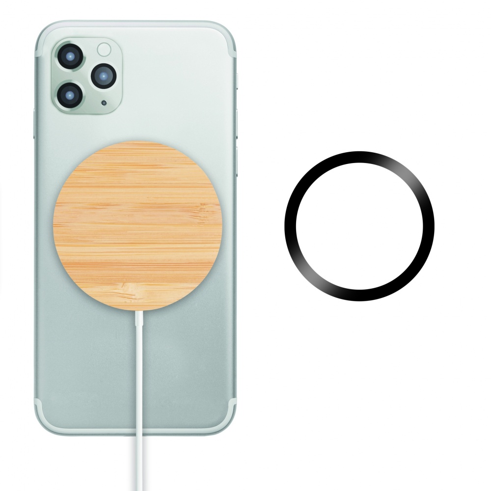 Logotrade promotional product image of: Magnetic Wireless charger 10W