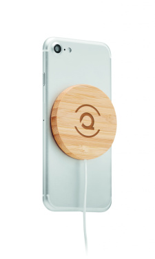 Logo trade promotional item photo of: Magnetic Wireless charger 10W