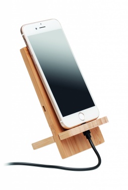Logo trade promotional gifts image of: Wireless charger stand 10W