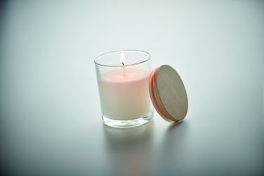 Logo trade advertising product photo of: Vanilla fragranced candle