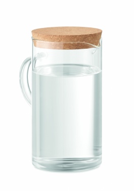 Logo trade promotional gift photo of: Borosilicate glass decanter 1L