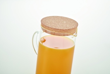 Logo trade promotional products image of: Borosilicate glass decanter 1L