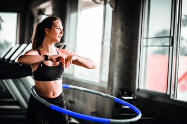 Logotrade promotional products photo of: Hula hoop in RPET pouch