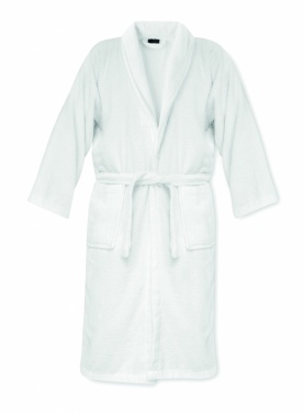 Logo trade promotional product photo of: Bathrobe organic cotton XL/XXL