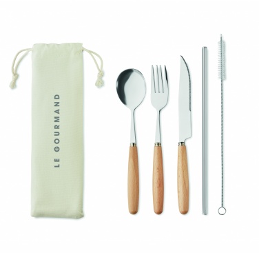 Logotrade promotional merchandise image of: Cutlery set stainless steel