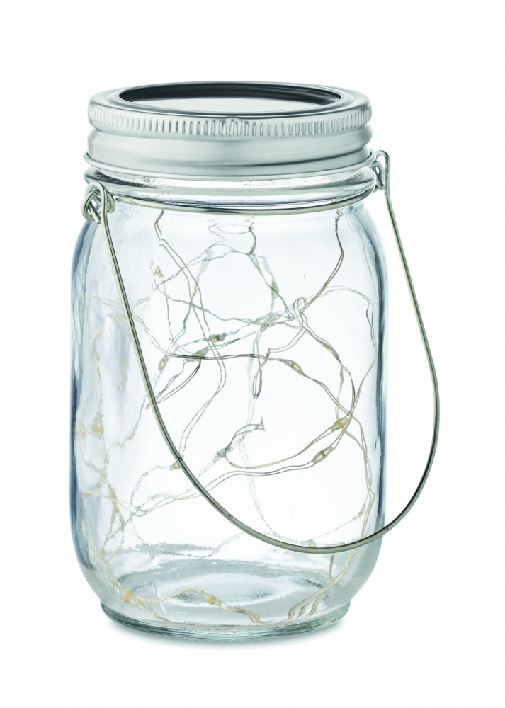 Logotrade promotional items photo of: Solar mason jar outdoor lamp