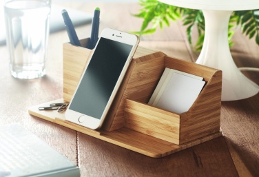 Logo trade advertising products picture of: Desktop wireless charger  10W GROOVY