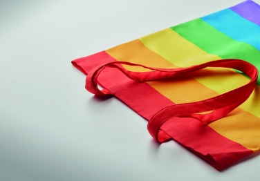 Logo trade promotional gift photo of: 200 gr/m² cotton shopping bag